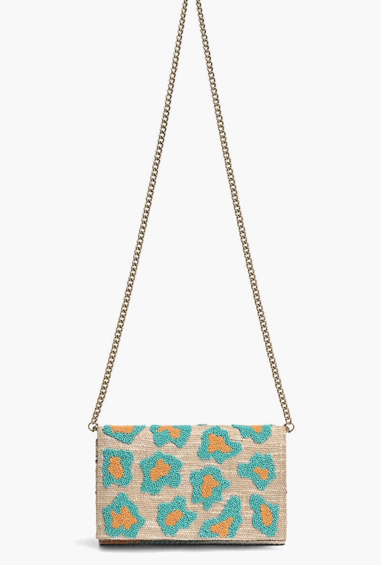 Wild Leopard Clutch